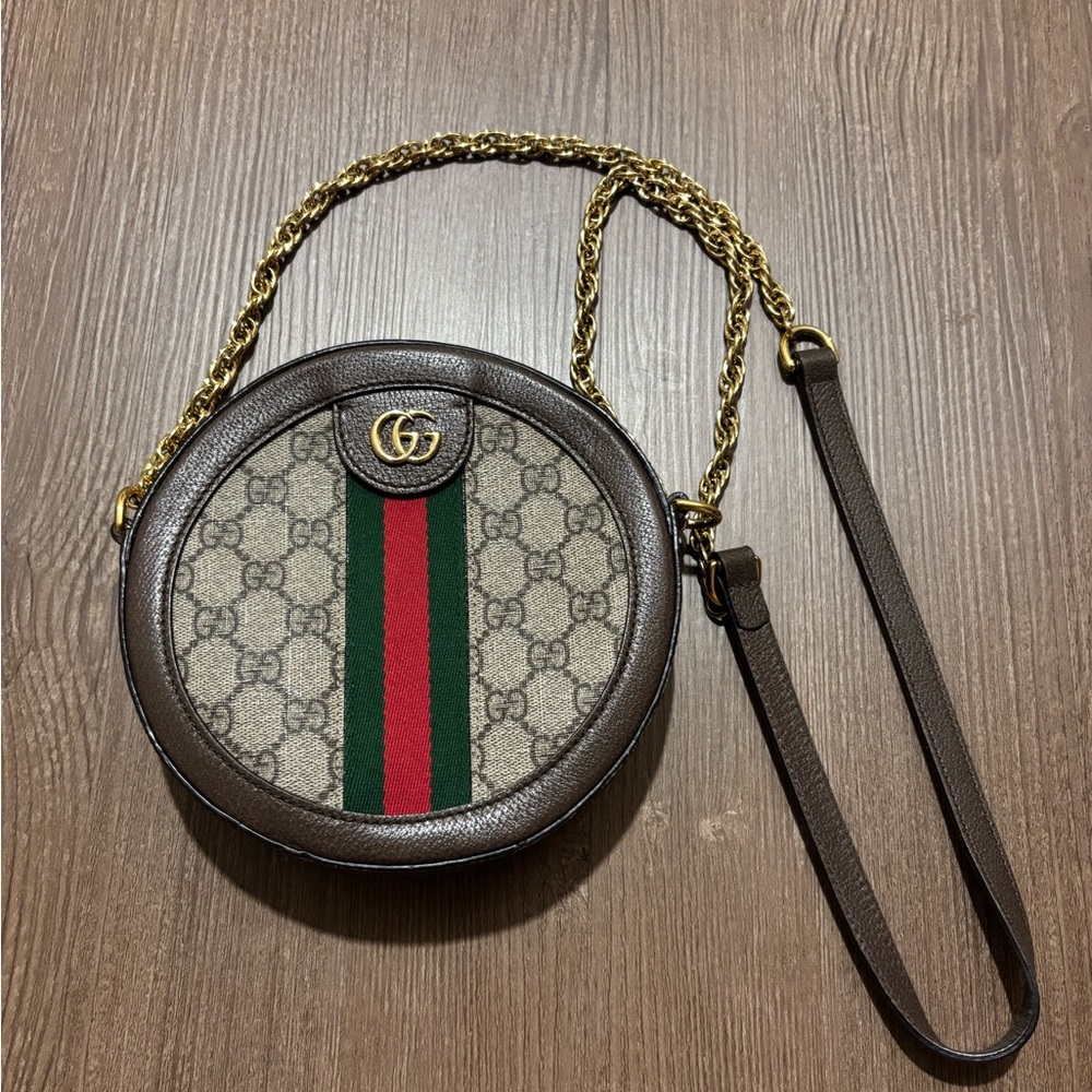 Gucci Ophidia GG Round Bag!